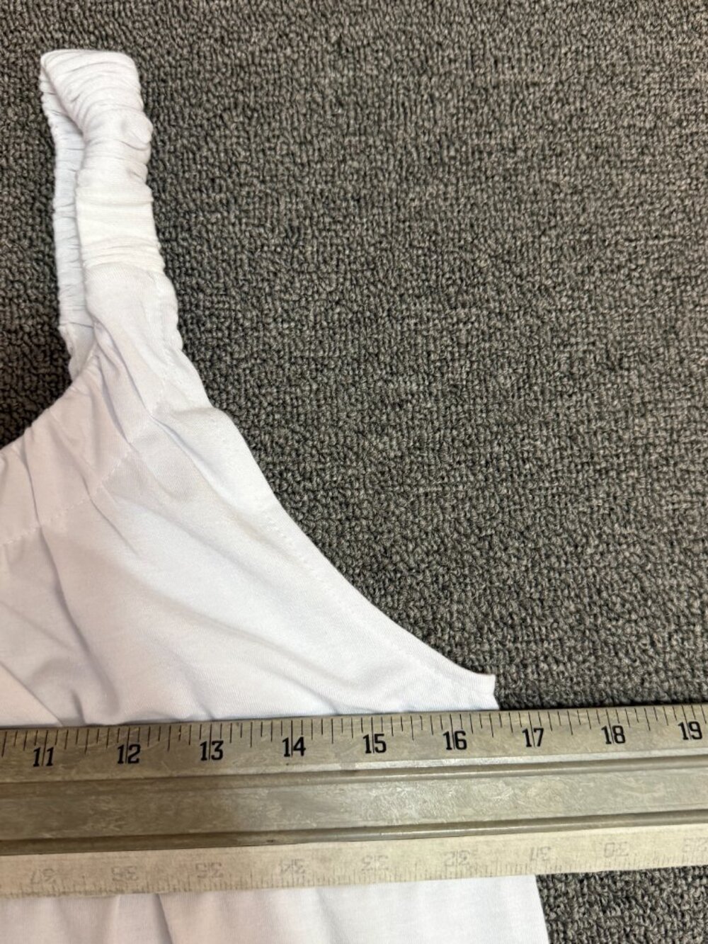 White Resort Mini Dress Cover Up Women's S Stretch Strap Beach Vacation - Picture 4 of 7